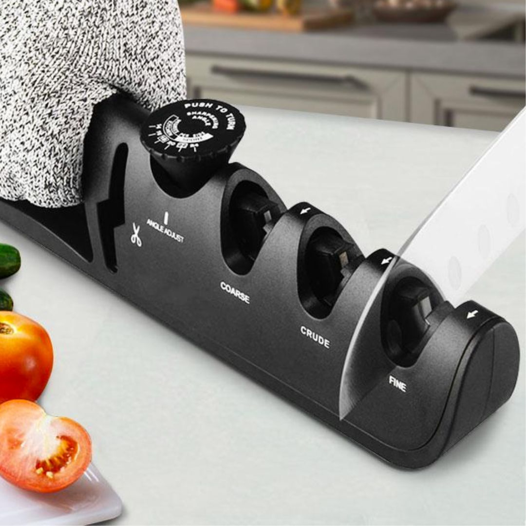 Aiguiseur adaptable rotatif toutes lames - TitaniumCook