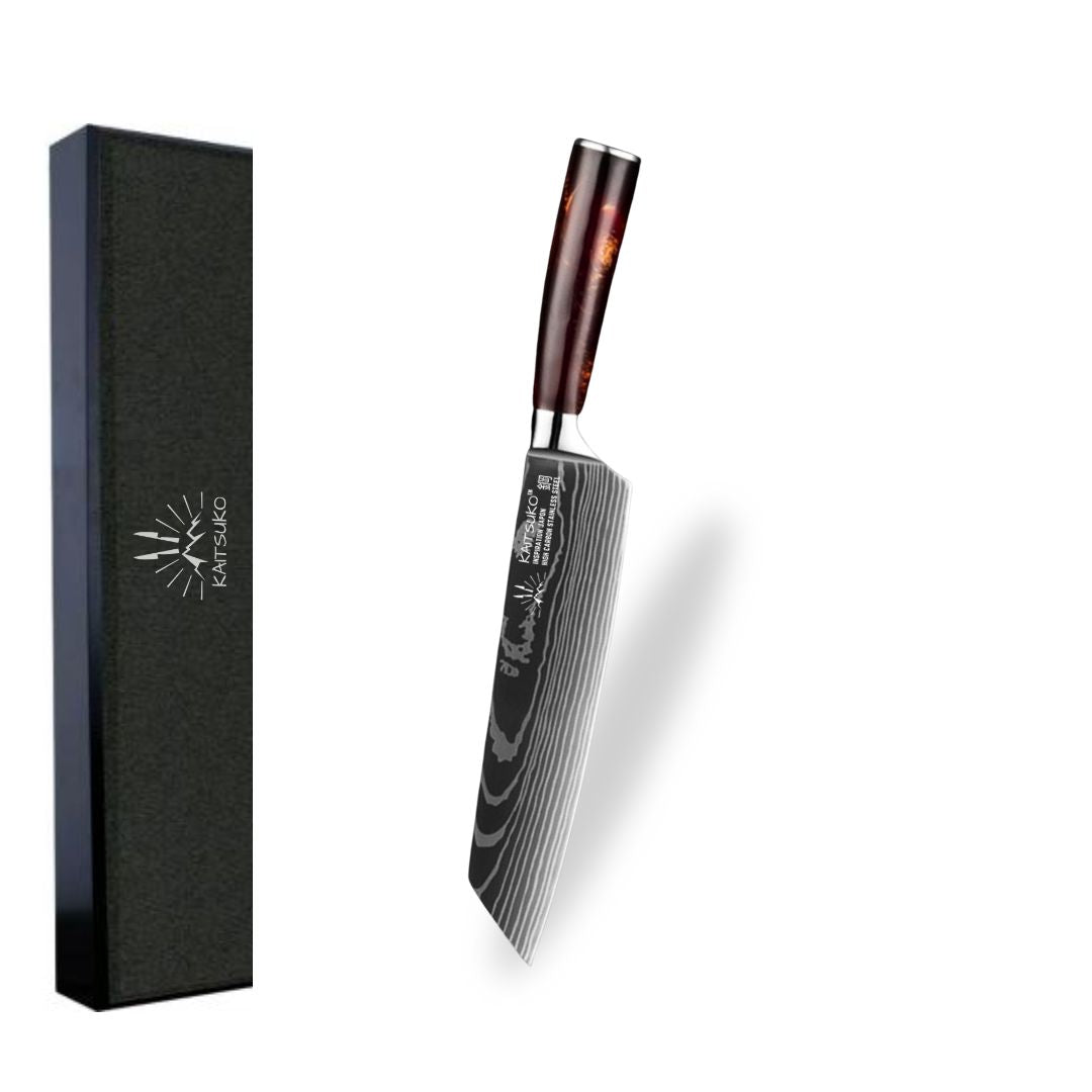 Couteau Kiritsuke - Chef Tanaka - Terre de feu - TitaniumCook