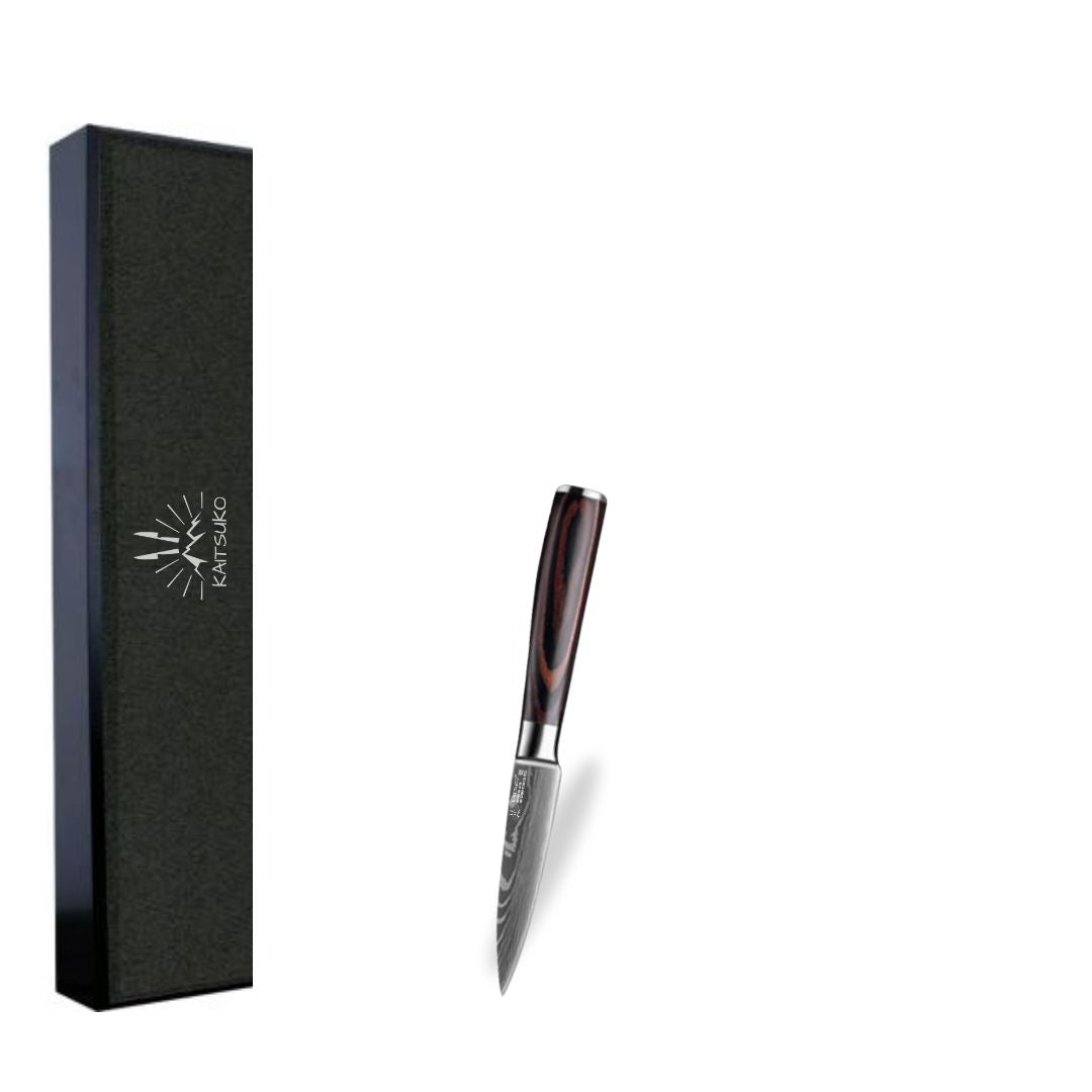 Set de 3 couteaux Japonais - Chef Tanaka - Forest Wood - TitaniumCook