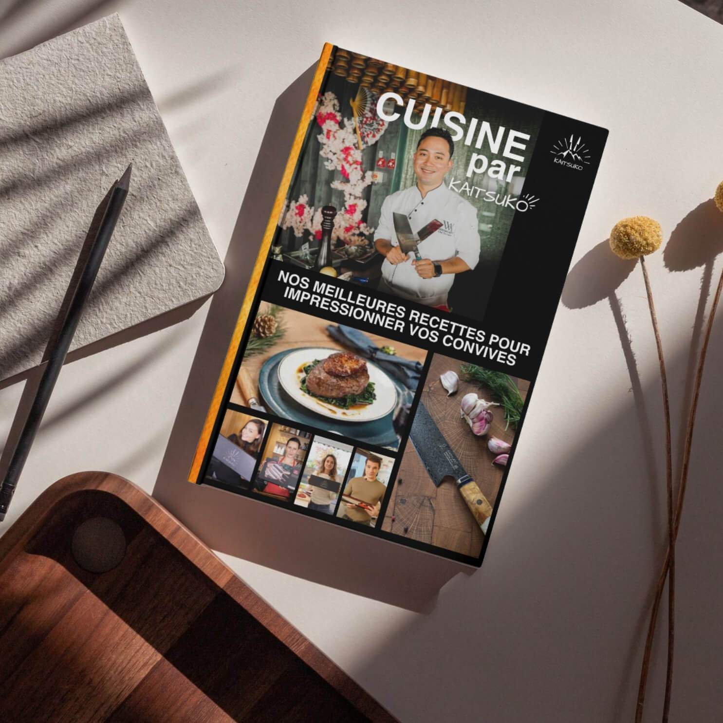 Livre de Recettes Kaitsuko - Les recettes des chefs - TitaniumCook