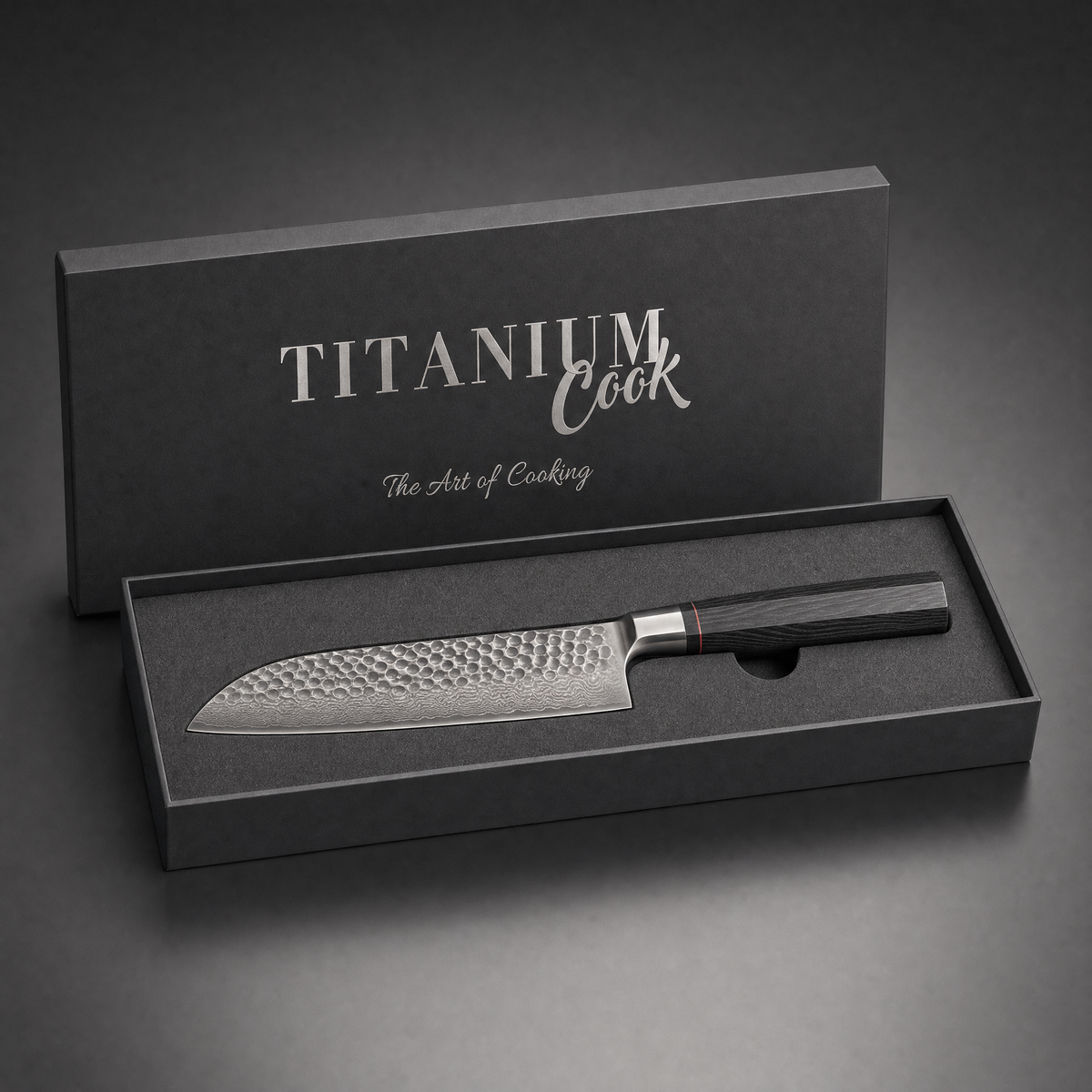 Gift set TitaniumCook — Nocturne Santoku