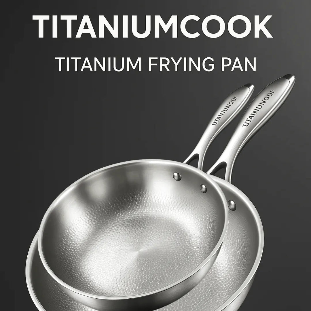 Découvrez la Poêle en Titane Pur - TitaniumCook