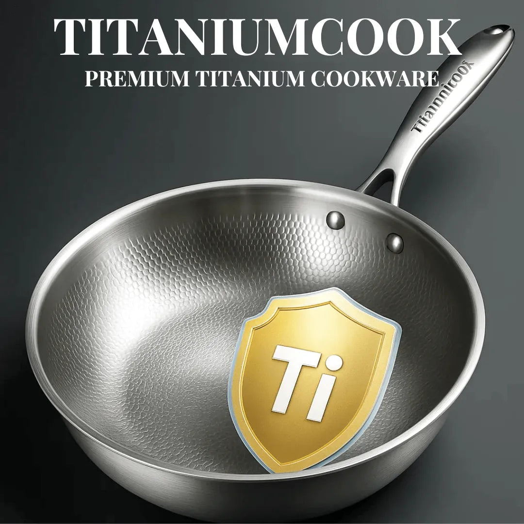 Découvrez la Poêle en Titane Pur - TitaniumCook