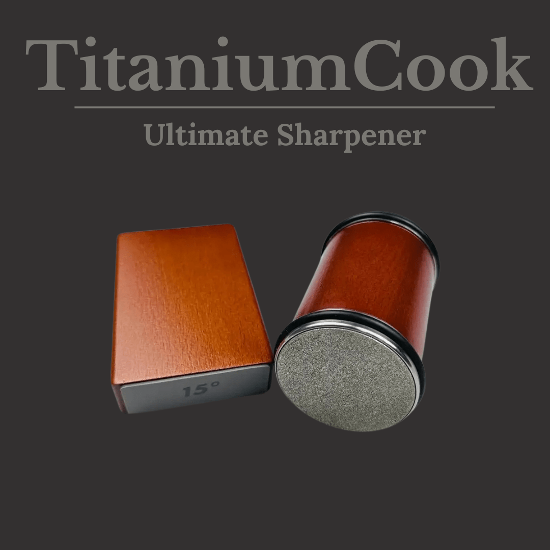 TitaniumSharpener - Aiguiseur de Précision pour un Affûtage Parfait - TitaniumCook