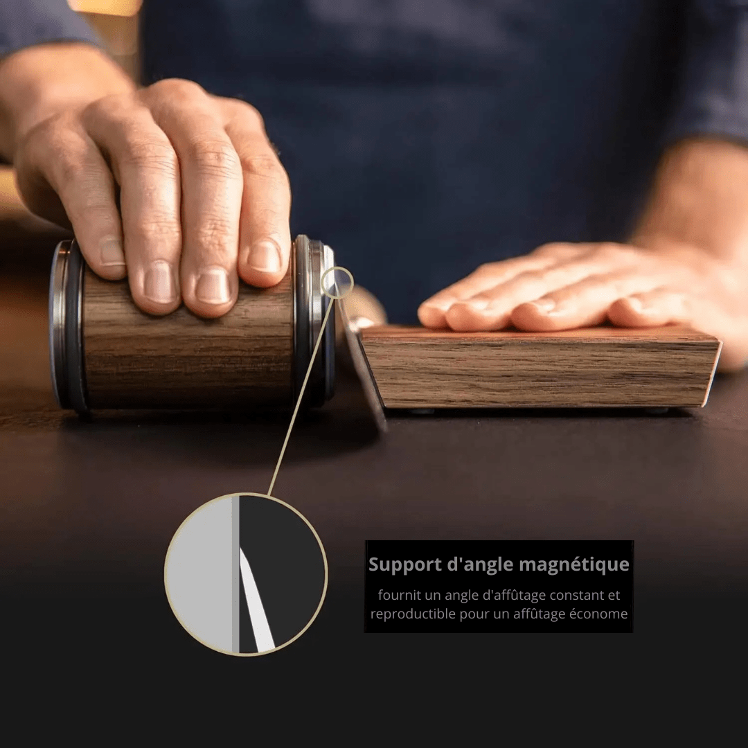 TitaniumSharpener - Aiguiseur de Précision pour un Affûtage Parfait - TitaniumCook