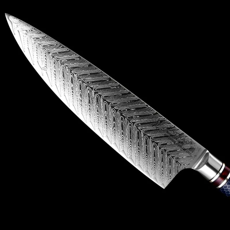 Set de 5 couteaux Damas Japonais - Collection Tokyo - TitaniumCook