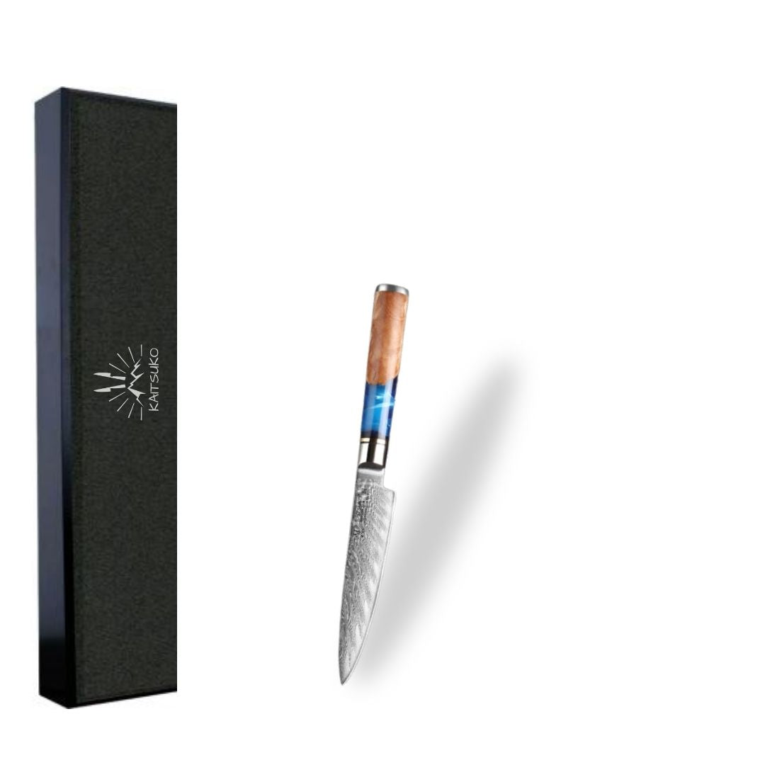 Set de 2 couteaux Japonais - Série Mer Jaune - TitaniumCook