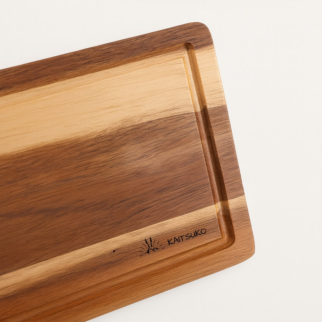 Planche à découper en bois - 28x20cm - TitaniumCook