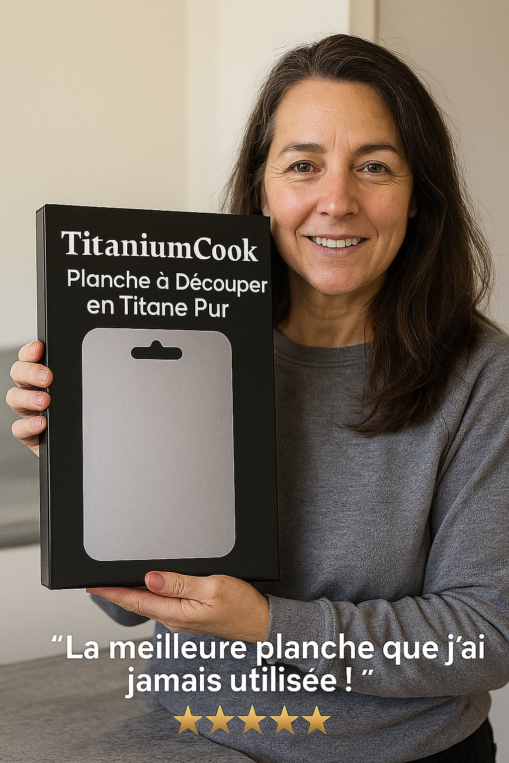 TitaniumCook Original Titanium Cutting Board