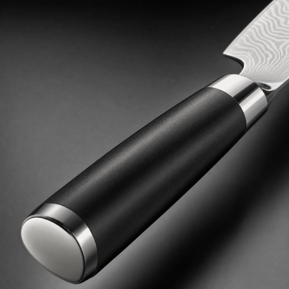Couteau Santoku Kyoto TitaniumCook — handle detail