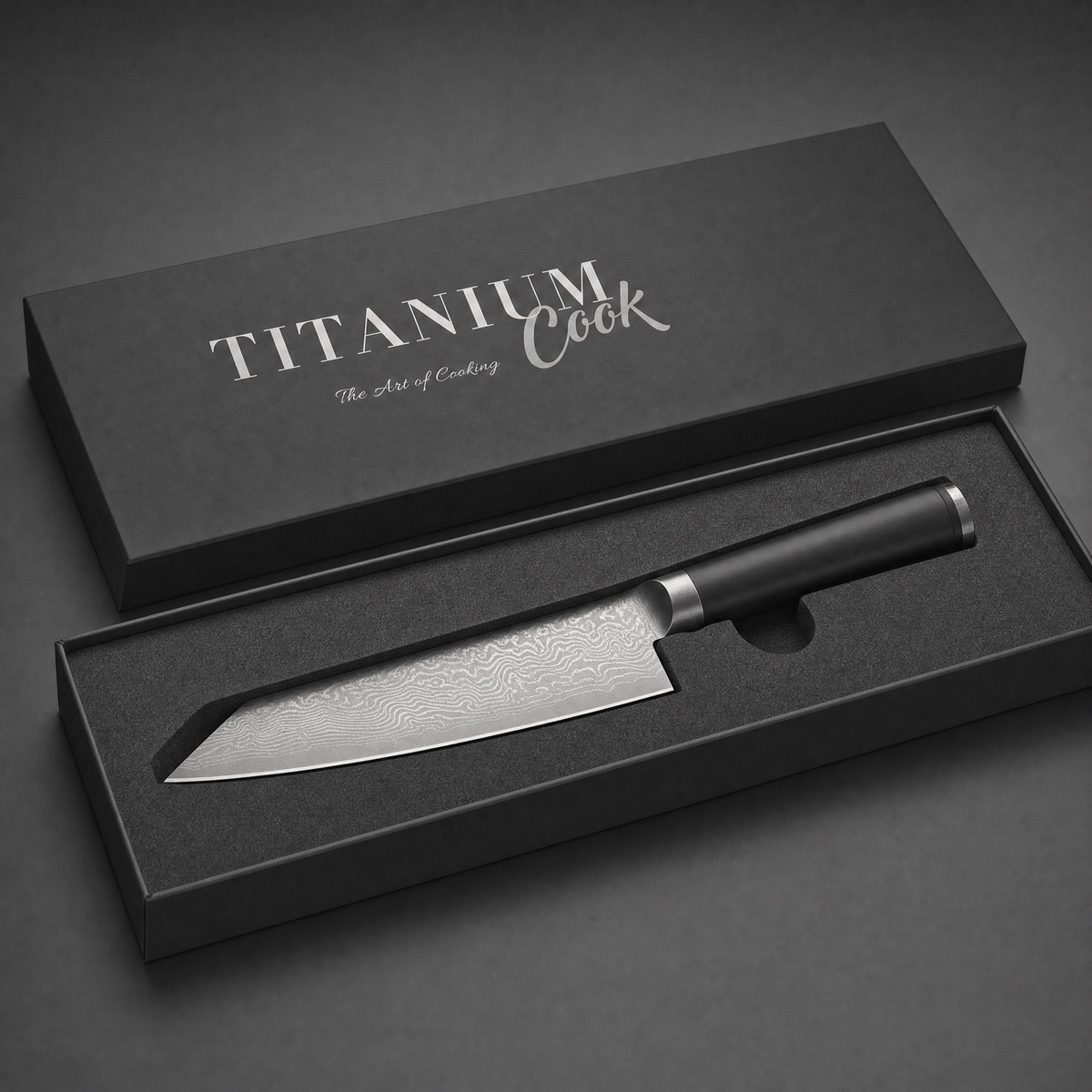 Kyoto Kiritsuke-Messer TitaniumCook — präsentiert in Geschenkbox