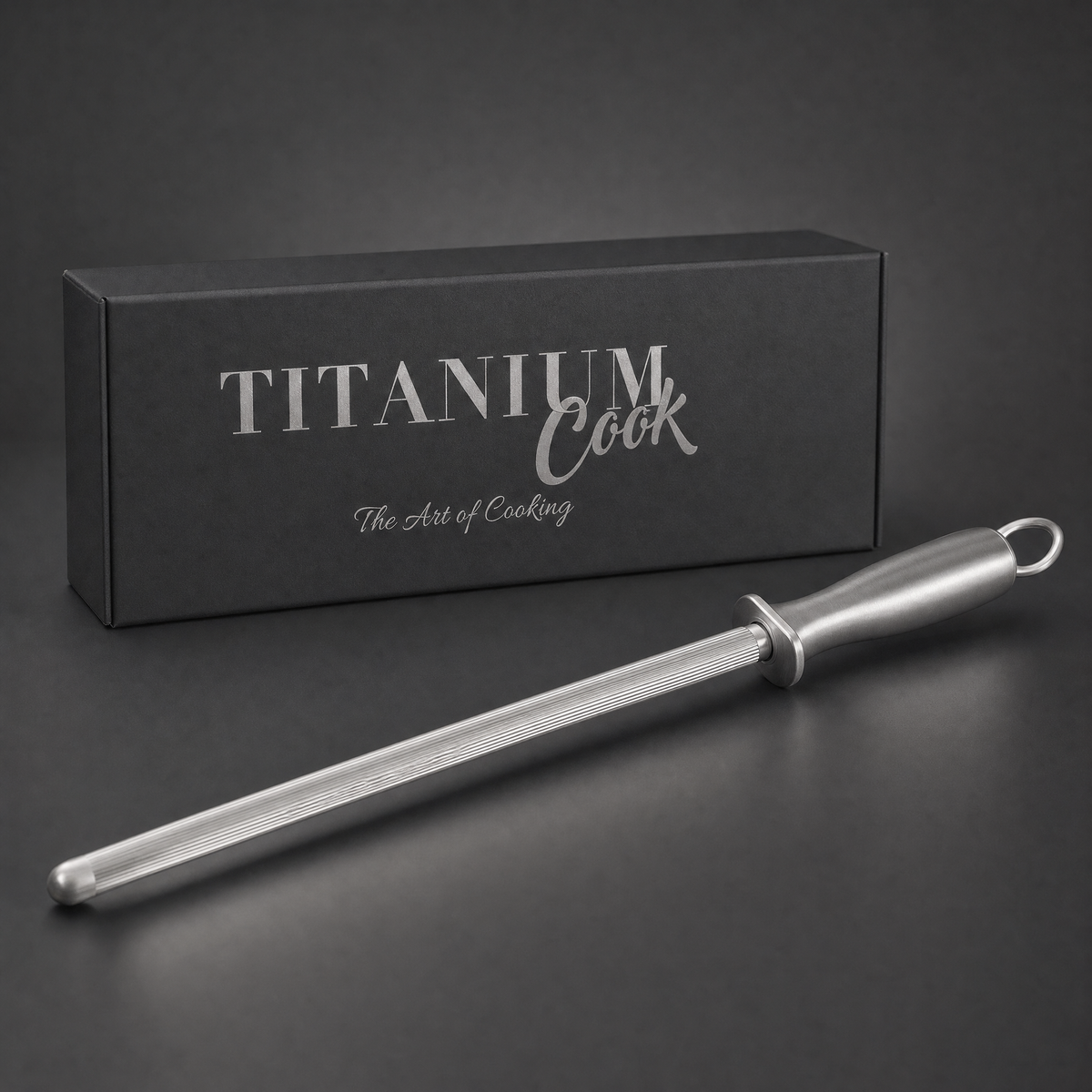 Fusil à aiguiser et coffret TitaniumCook