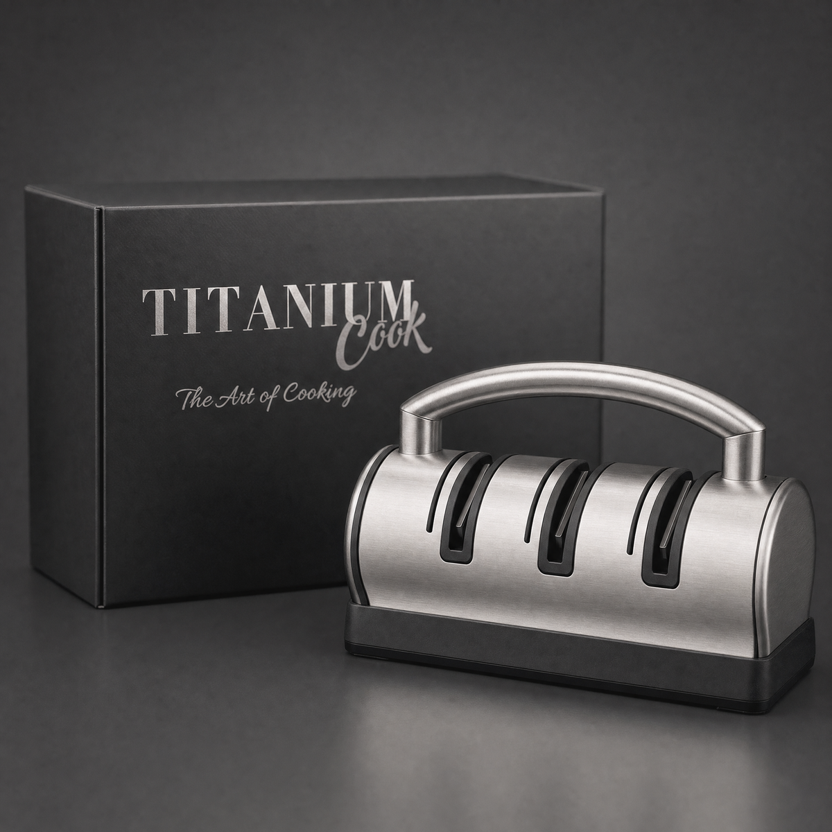 Premium sharpener and TitaniumCook gift box